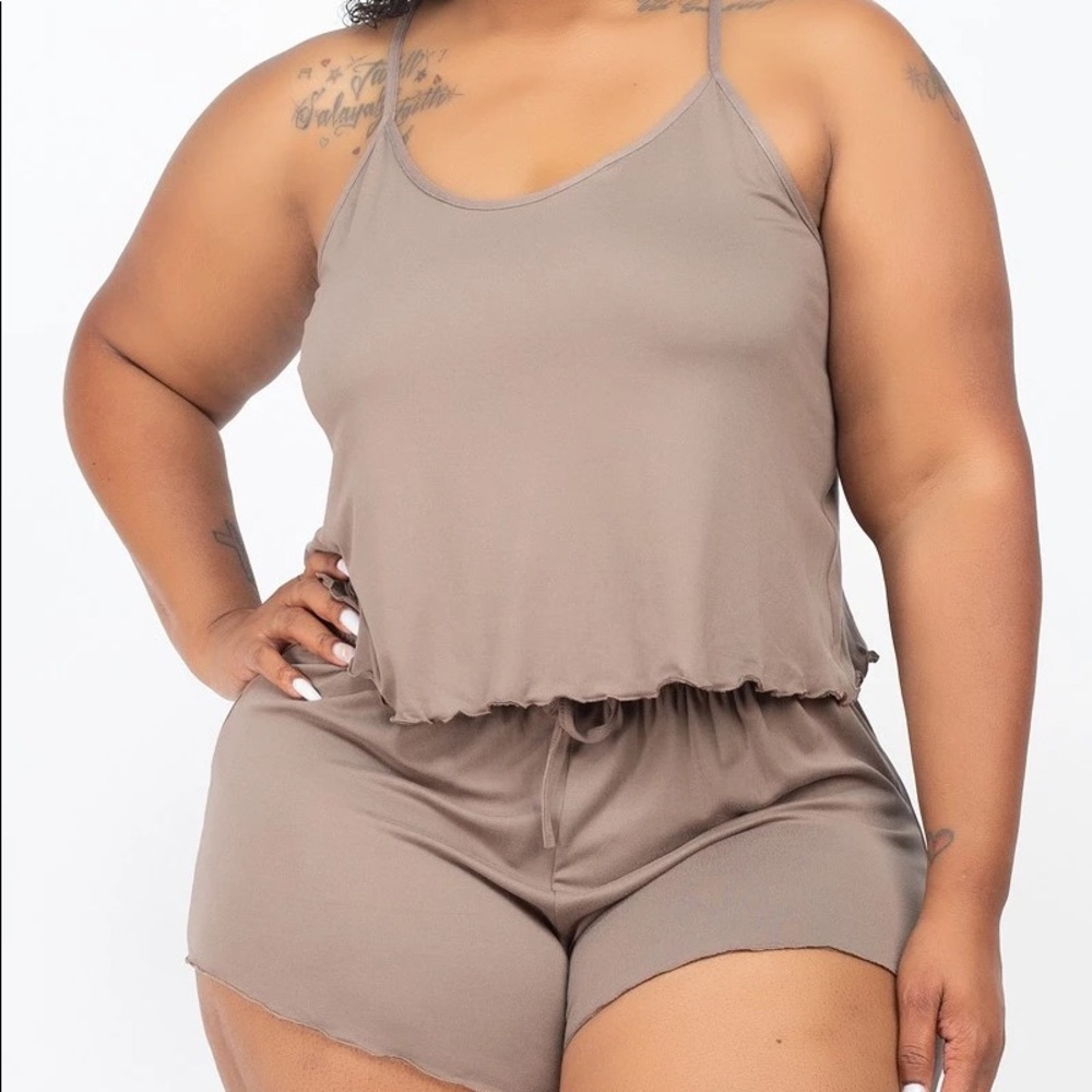 Plus Size Lounge Set
